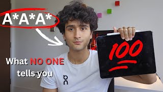 Celebrity EFFICIENT studying: How to ACE MATHS no matter what - A* study tips Wealth