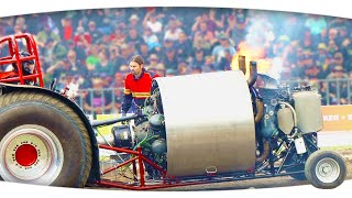 Hubraum ist durch nichts zu ersetzen, außer durch 𝗪𝗢𝗟𝗣𝗜 𝟮.𝟬 😋 ► Tractor Pulling - Füchtorf 2024