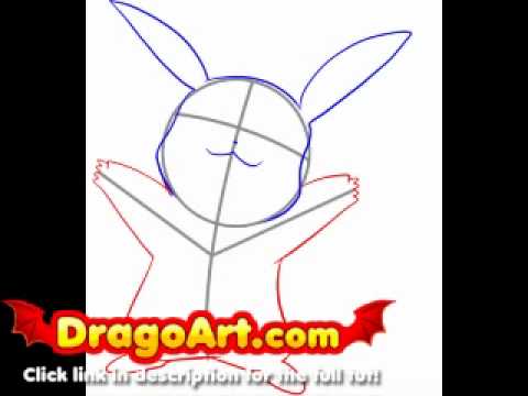 How to draw a Pokemon, step by step - YouTube