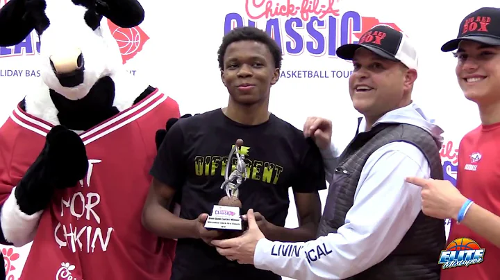 Timothy Barnes DUNKS OVER A 7 FOOTER & Wins The CF...