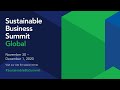 Sustainable Business Summit Global | Day 1