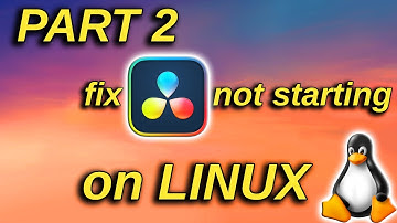 PART 2 - FIX DAVINCI RESOLVE 20 & 19 NOT STARTING ON LINUX! @Linux For All