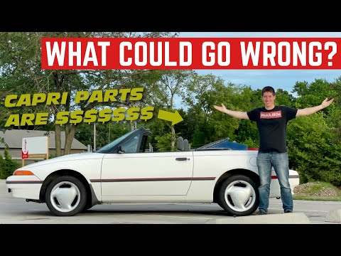 Here&rsquo;s Everything WRONG With My CHEAP Survivor *1992 Mercury Capri XR2*