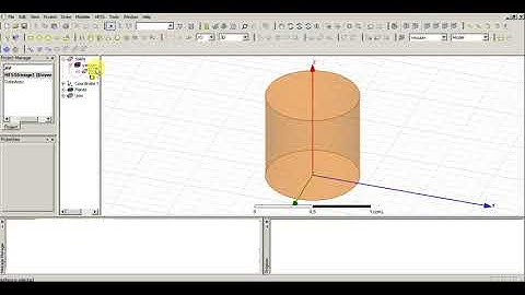 HFSS Dielectric Cavity (Pill-Box) Resonator Part 01