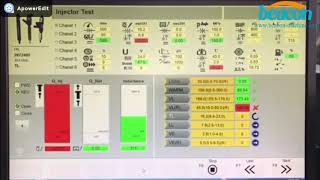 CR708 Common rail injector pump test bench CUMMINS ISX  injector testing  2