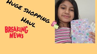 a big kmart shopping ? haul /markers stationary craft items plus much more ?