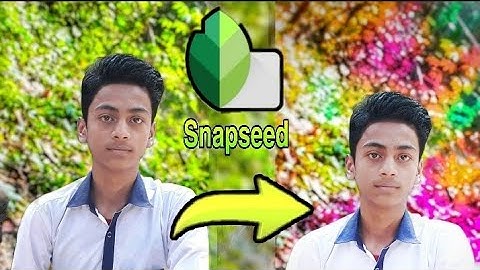Snapseed Background Color Change Photo Editing || Best Color Effect Photo Editing Android App