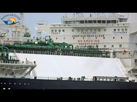 LNG TANKER "MARIA ENERGY" arrives at the Port of ROTTERDAM - Shipspotting ROTTERDAM Decemb