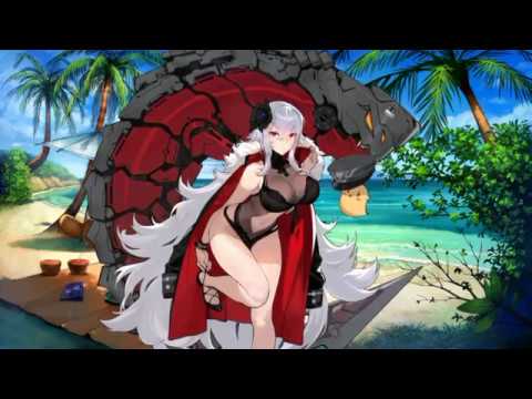 アズールレーン - グラーフ・ツェッペリン (砂浜のウルズ) - YouTube