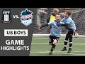 Chicago city vs west loop  u8 boys soccer game highlights 2023