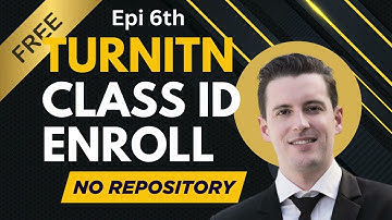 Turnitin class ID and enrollment key norepository 2025 free method #turnitin #norepository #classid