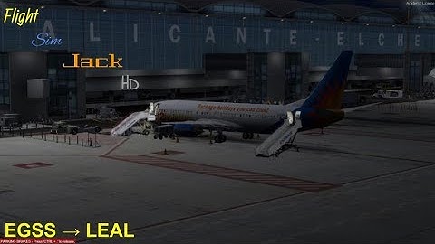 P3Dv4 | EXS27KF | London Stansted (EGSS) - Alicante-Elche (LEAL) | PMDG 737-800NG