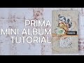 One Sheet Mini Album Tutorial | Мини-альбом из одного листа. Мастер-класс