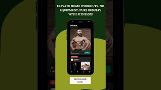 Elevate home workouts. No equipment. Pure results with FitnessX!