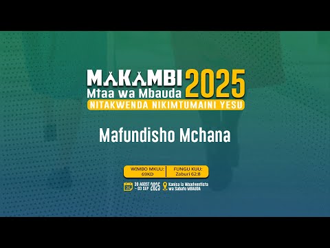 LIVE MAKAMBI MTAA WA MBAUDA MAFUNDISHO MCHANA