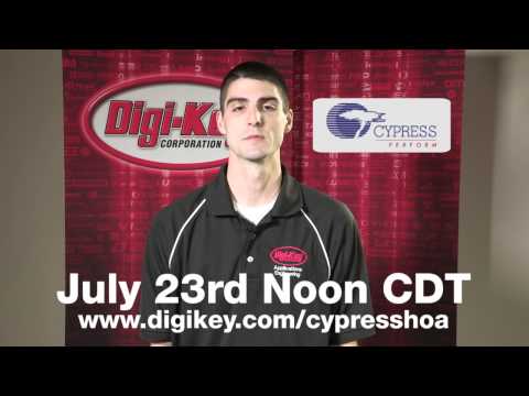 Cypress Semiconductor and Digi-Key discuss PSoC on a Google Hangout