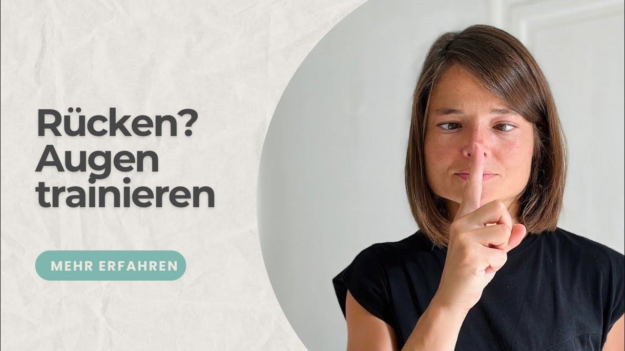 Augenliegestütze Pencil Push Ups Augenentspannung Augentraining