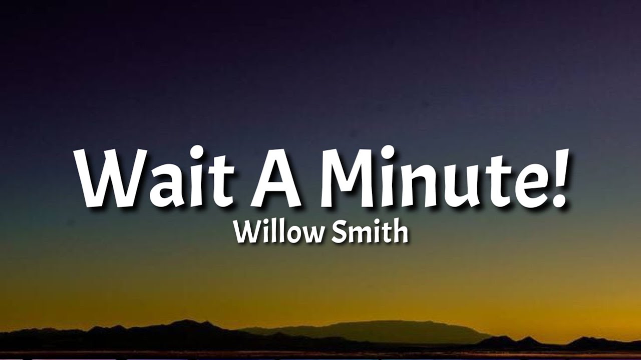 Wait a Minute - Willow Smith, Tradução