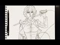 How to DRAW Mikasa Ackerman | Attack on Titan | Shingeki no Kyojin | Drawing Anime | Part 1