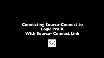 Using Source-Connect with Logic Pro X Part 1 #sourceconnect