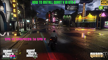 How to install QuantV to GTA 5 || GTA 5 QuantV Mod || Step By Step || Installation || Hindi
