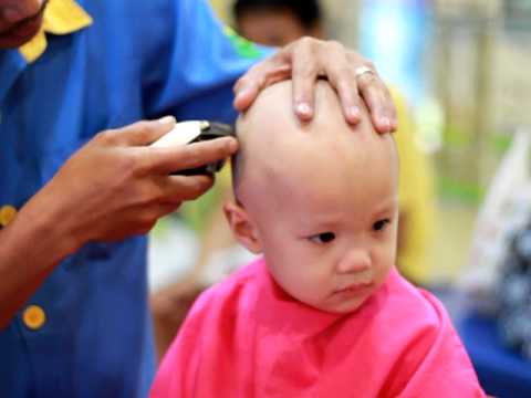 MIGGY GEE F CHUA first hair cut