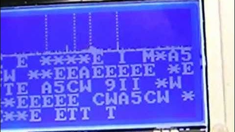 ELECRAFT KX3 I/Q SPECTRUM ANALYSER-TEXT READER WITH MBED/TLV320 CODEC