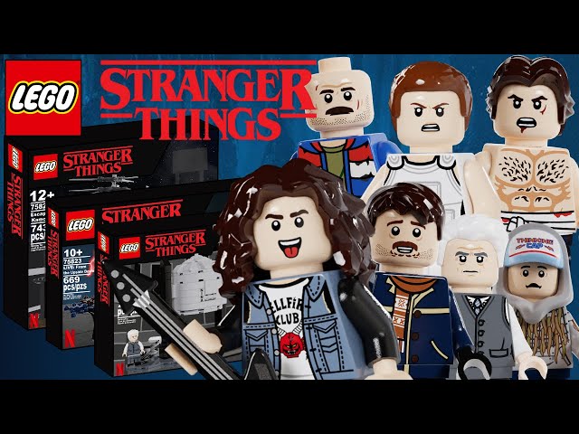 LEGO STRANGER THINGS Season 4 Custom Minifig Showcase 