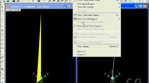 sap2000- زده کړه 16 P Delta V14S