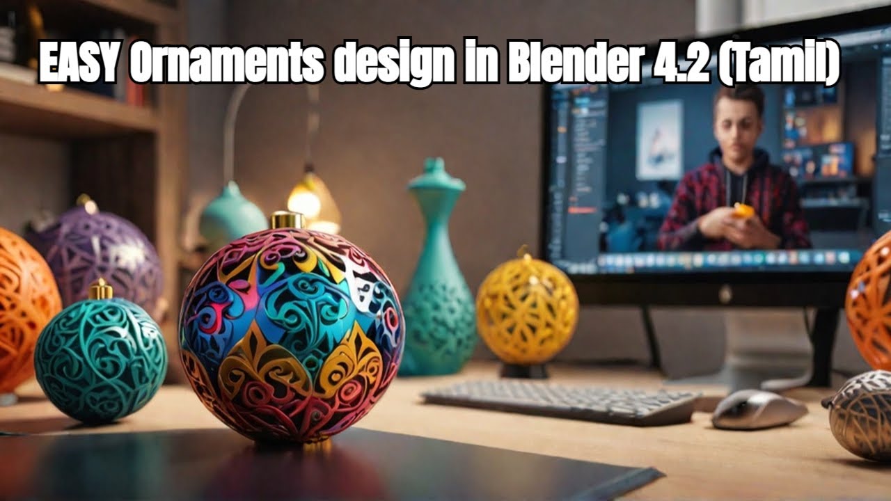 FASTEST Way to Design Master Ornaments in Blender 4.2! - YouTube