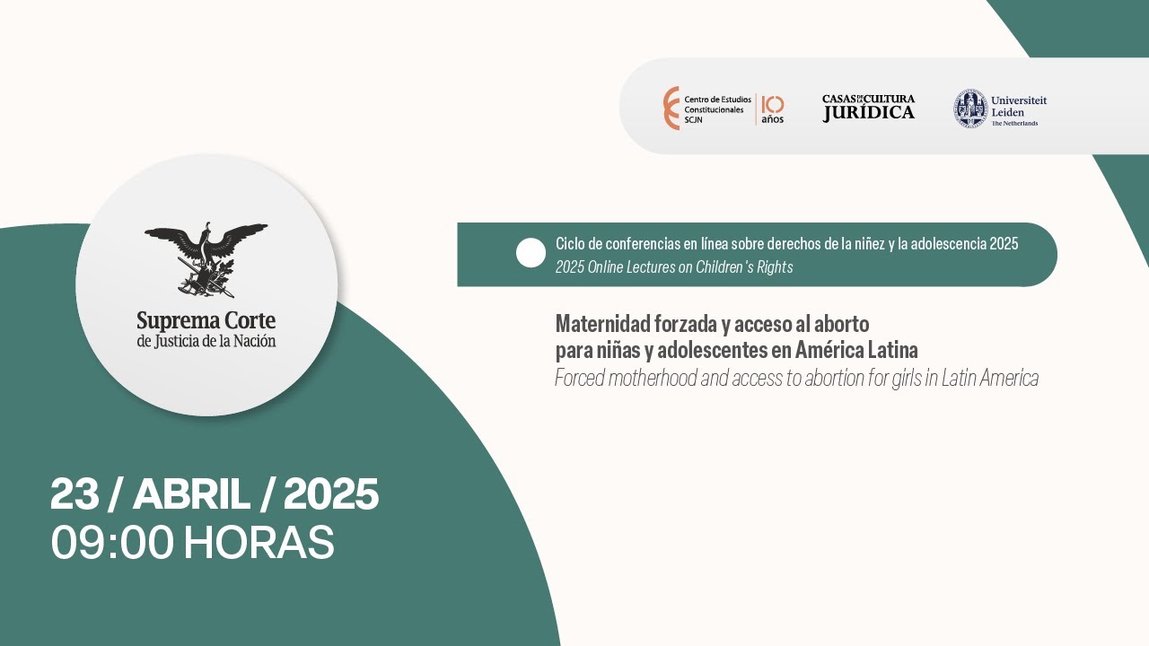 🟢 Ciclo de Conferencias en Línea sobre Derechos de la Niñez y la Adolescencia 2025. Sesión 1