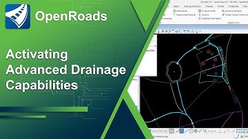 Activating Advanced Drainage Capabilities in OpenRoads Designer
