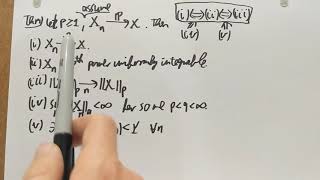 MT/21. Uniform integrability: modes of convergence