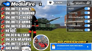 Stickman Rope Hero v4.1.0 MOD APK (Dinheiro infinito) screenshot 3