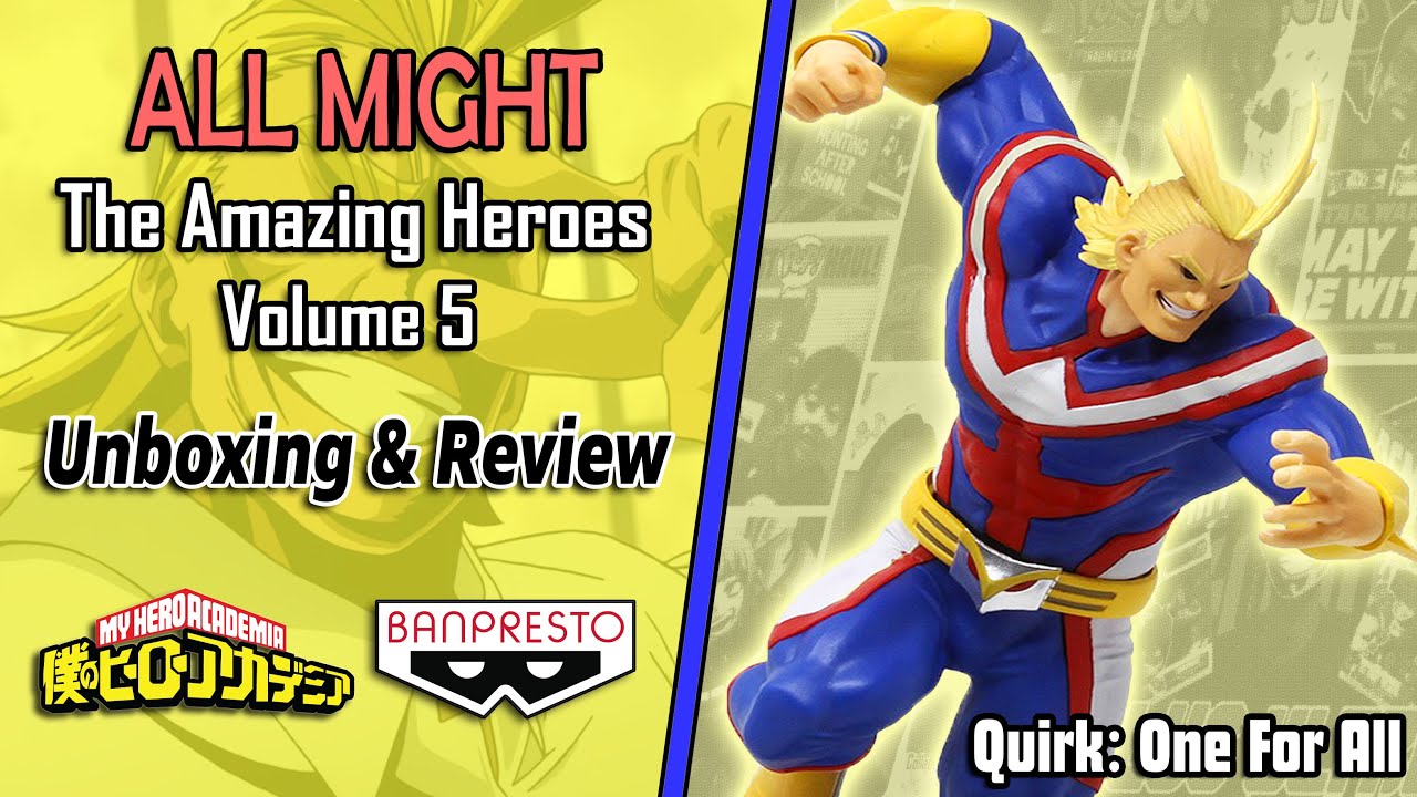 All Might | The Amazing Heroes Vol. 5 | Banpresto Figure Review
