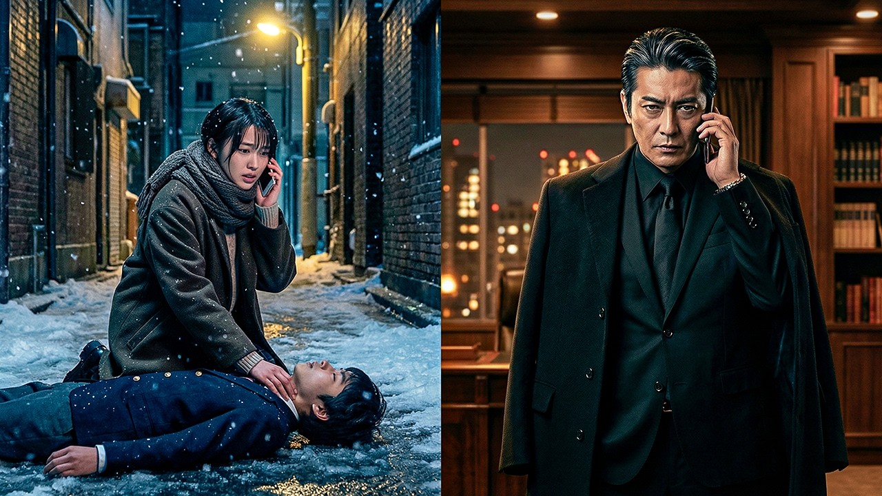 貧しい少女は震えながら、見知らぬ番号をダイヤルした。「路上で…あなたの息子が倒れて、起き上がれません」。数分後、ヤクザの黒い車の車列が現れ、通りは静まり返った。