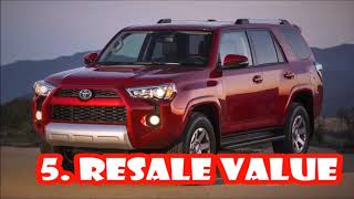 Kristy's Top 5, 2019 Toyota 4Runner