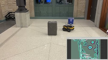3D SLAM and Autonomous Navigation on the Clearpath Jackal UGV (After Point Cloud Filtering)