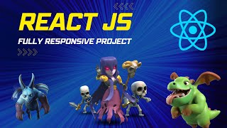 React JS Game Dashboard project step by step | React JS tutorial for beginners | React18, Typescript
