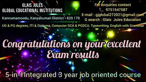 congratulations on your excellent exam result 2022
