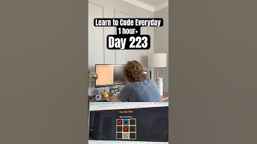 Learn to Code Everyday: Day 223 #productivity #programming