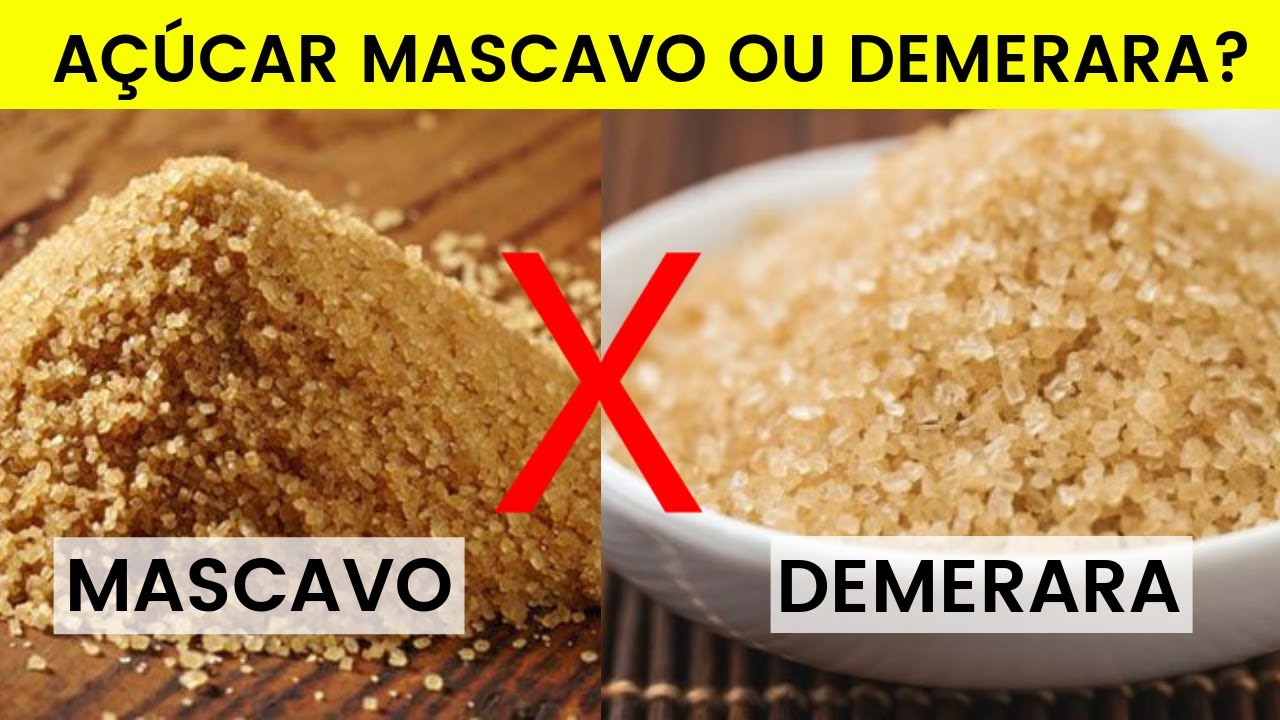 Açúcar Mascavo ou Demerara? Qual o Melhor? YouTube Açúcar Mascavo ou Demerara? Qual o Melhor? YouTube