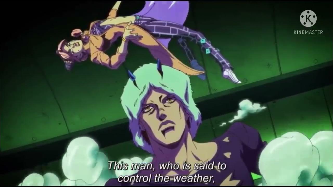 Stone Ocean Weather Report VS. Jumpin Jack Flash Jojo’s Bizarre