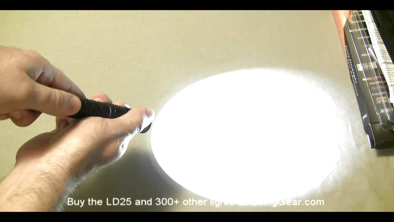 Fenix LD25 LED Flashlight Review