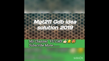Mgt211 Gdb Complete Solution 2019