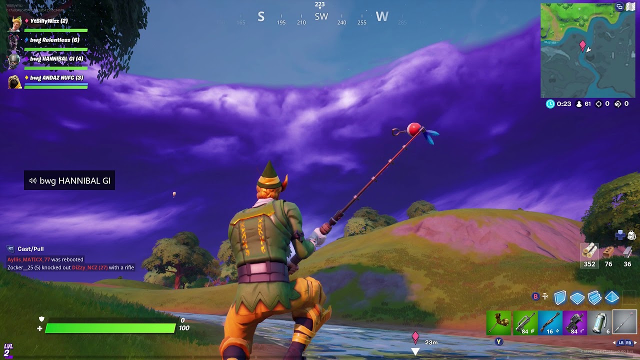 Fortnite Chapter 2 - How to use the Fishing Rod to Fish for Loot