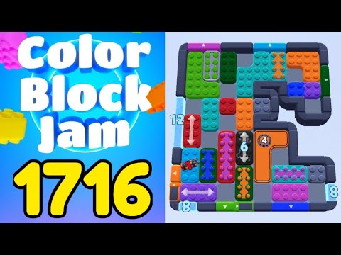 Color Block Jam Level 1716 Solution