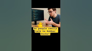 Talking to Ducks? Is this a thing? Rubber Duck Debugging?