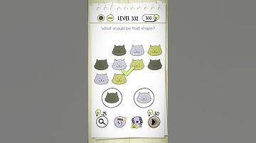 Brain Test Level 332 Answer and Solution Gameplay Walkthrough