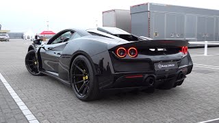 Novitec Ferrari F8 N-Largo - Engine Start, Sounds & Unloading From Trailer!